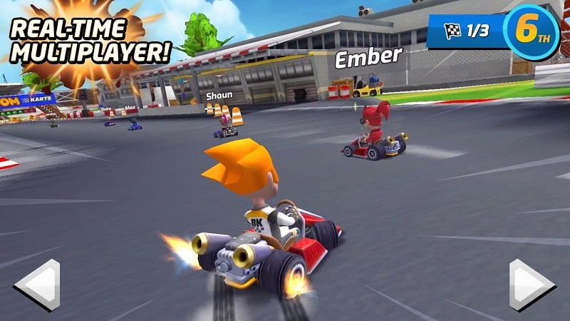 Chào đón đến với MOD APK Boom Karts