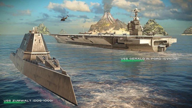 Chơi trực tuyến với MODERN WARSHIPS: Khám phá cuộc chiến trên biển