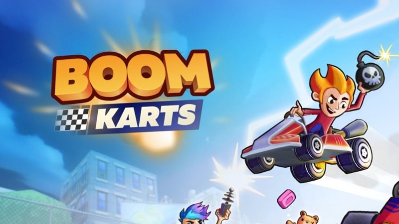 Boom Karts MOD APK (Menu, Mở khóa ô tô/Hack tốc độ) 1.42.0